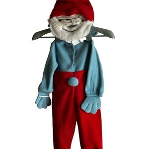 Smurfs Costume For Kids,Halloween,Cartoon Character,